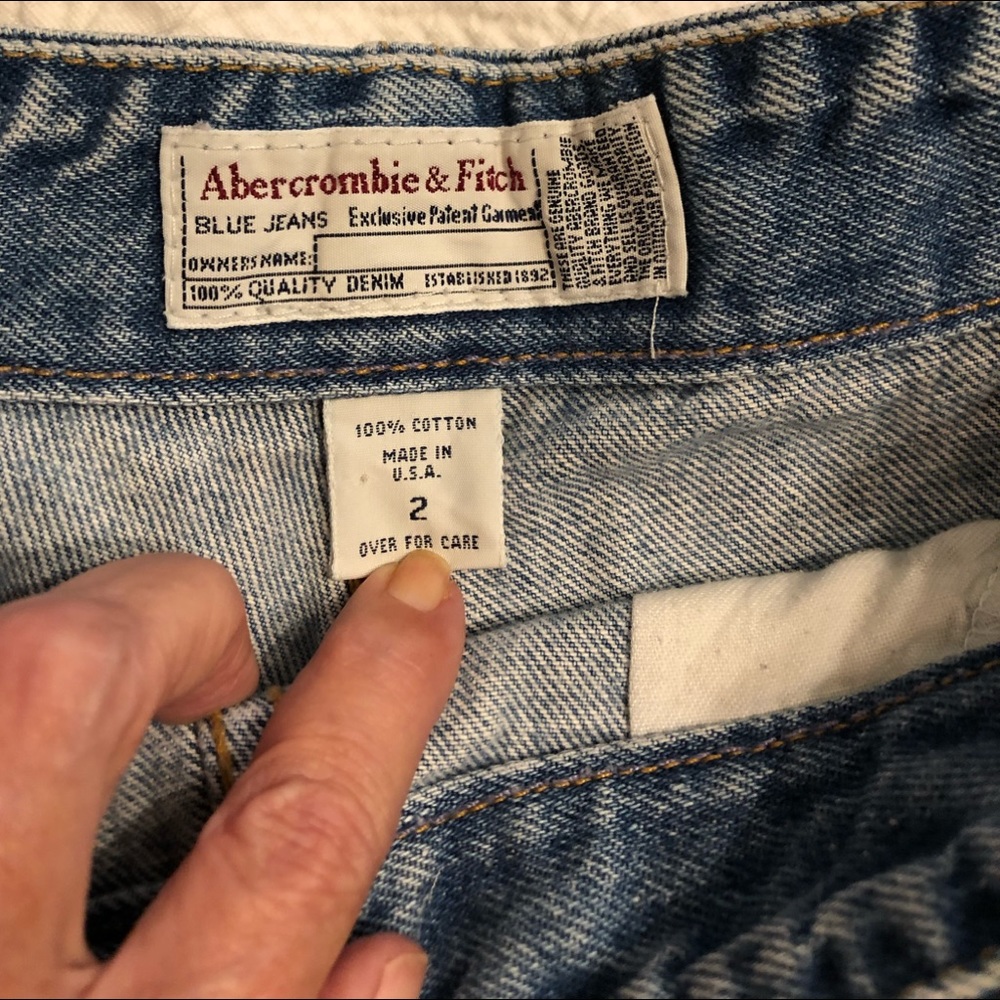 Abercrombie And Fitch Side Button Shorts Vintage - image 5